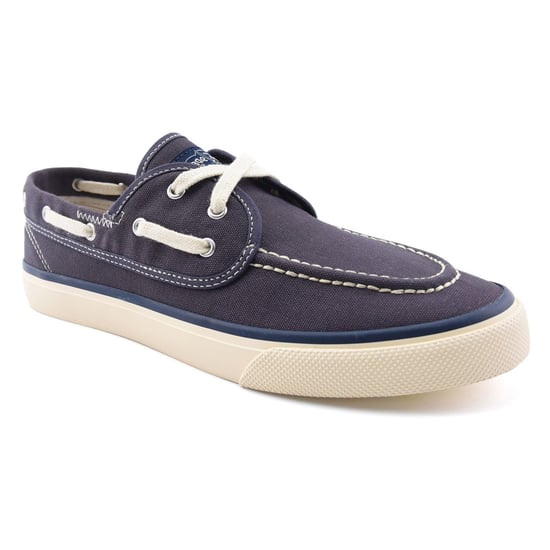 Sperry Klassieke Seamate Katoenen Heren Marineblauwe Bootsschoenen - Image 1