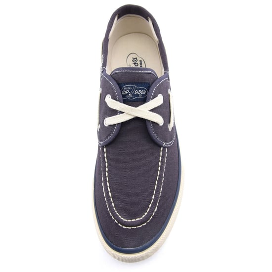 Sperry Klassieke Seamate Katoenen Heren Marineblauwe Bootsschoenen - Image 4