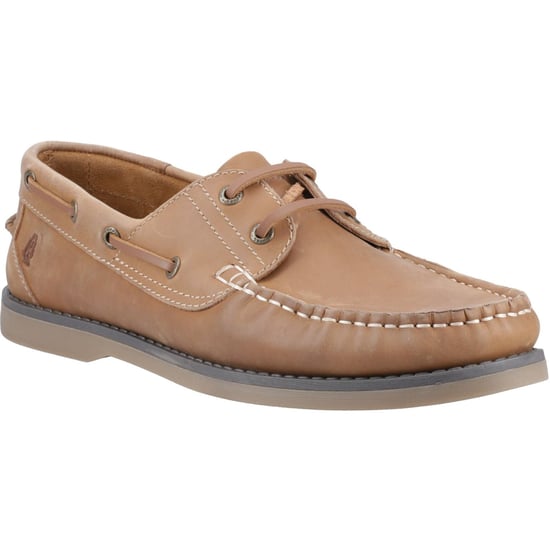 Hush Puppies Wilson Leren Mannen Tan Bootsschoenen - Image 1