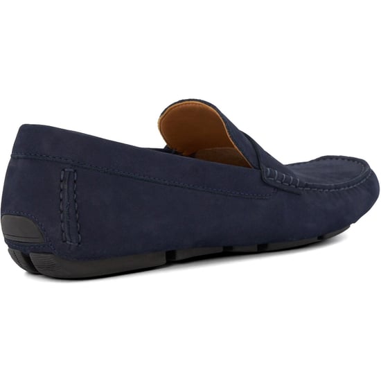 Dune Bradlay Suède Heren Blauwe Mocassinschoenen - Image 2