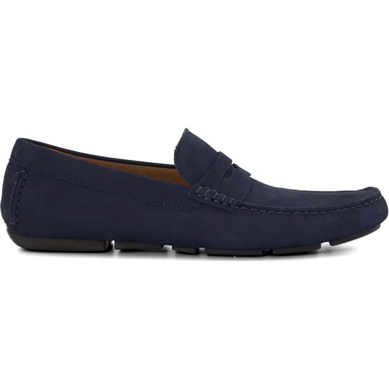 Dune Bradlay Suède Heren Blauwe Mocassinschoenen - Image 5