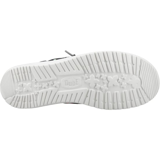 HEYDUDE Wally Funk Party Palm Katoenen Heren Zwart/Multicolor Moccasin Schoenen - Image 3