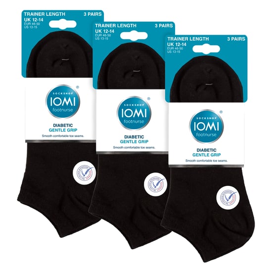 9-Pack Heren Diabetische Trainingssokken | Non-elastische Extra Brede Enkelsokken - Image 2