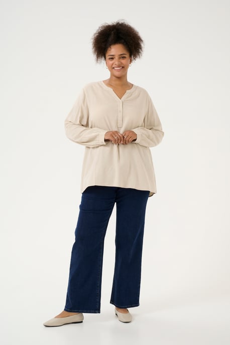 Blouse met lange mouwen Regular fit - Image 1