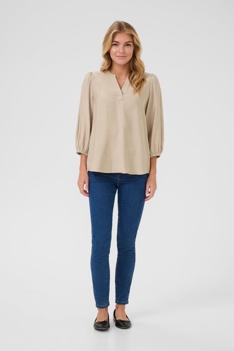 Blouse met lange mouwen Regular fit - Image 1