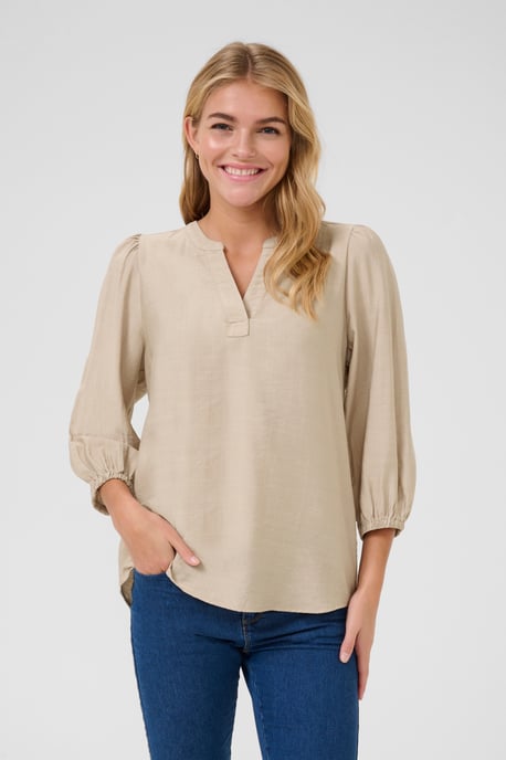 Blouse met lange mouwen Regular fit - Image 3