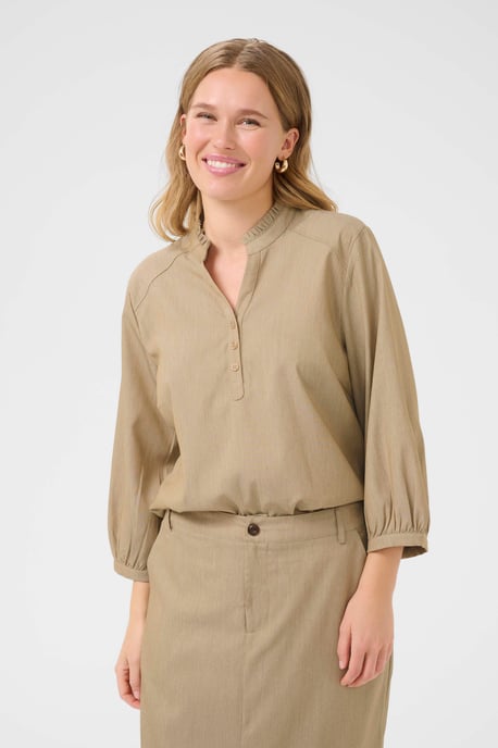 Blouse met lange mouwen Loose fit - Image 3