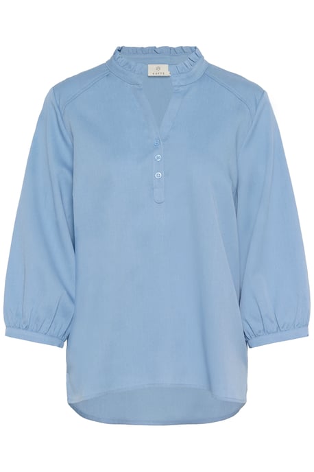 Blouse met lange mouwen Loose fit blue - Image 4