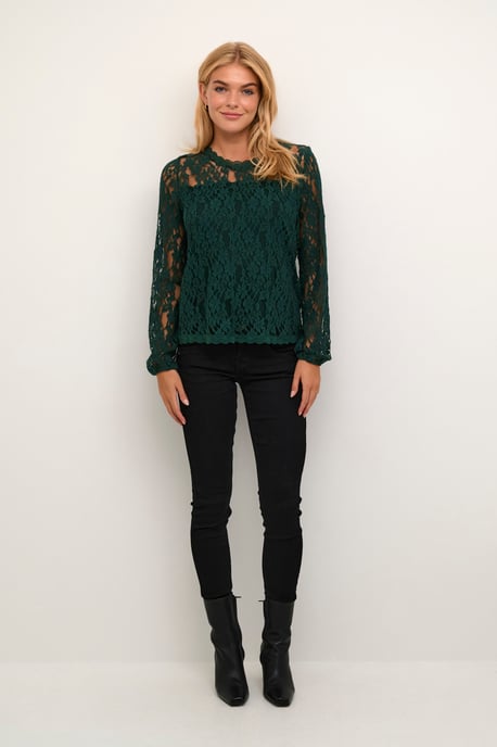 Blouse met korte mouwen Regular fit - Image 1