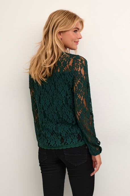 Blouse met korte mouwen Regular fit - Image 3