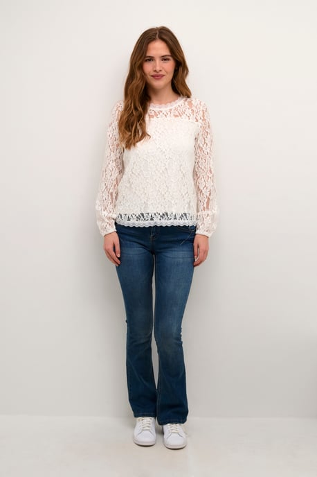 Blouse met korte mouwen Regular fit - Image 1