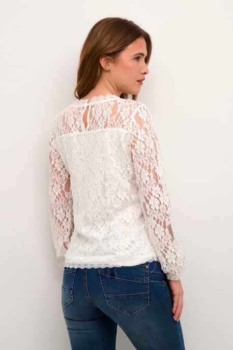 Blouse met korte mouwen Regular fit - Image 3