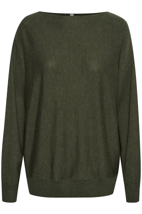 Pullover Oversize fit olive - Image 4