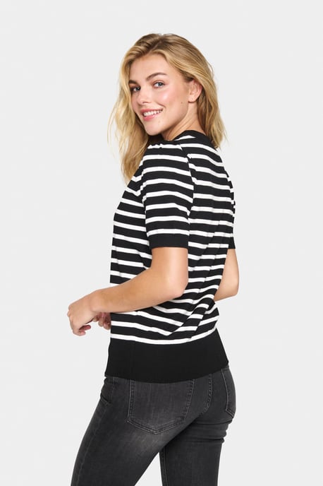 Pullover Regular fit black offwhite - Image 3