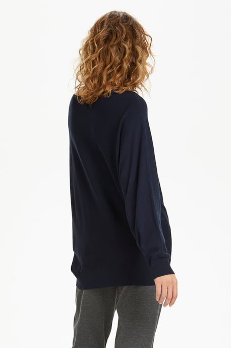 Pullover Oversize fit dark blue - Image 4