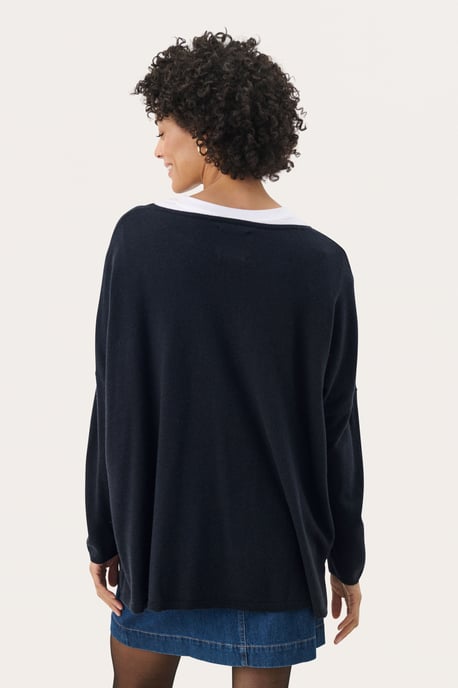 Pullover Loose fit navy - Image 3