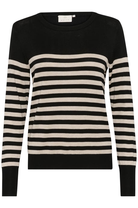 Pullover Regular fit black offwhite - Image 4