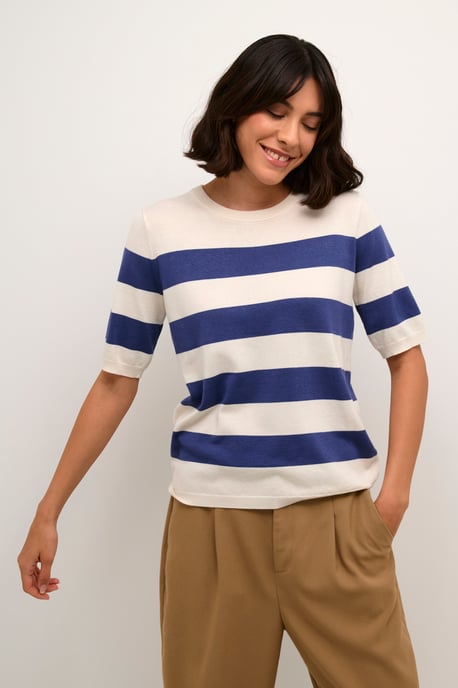 Pullover Regular fit blue white - Image 2