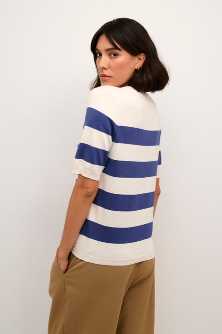 Pullover Regular fit blue white - Image 3