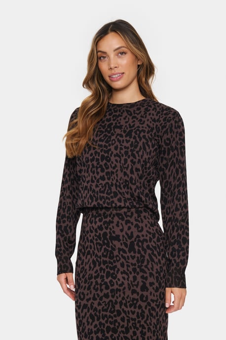 Pullover Regular fit leopard - Image 2