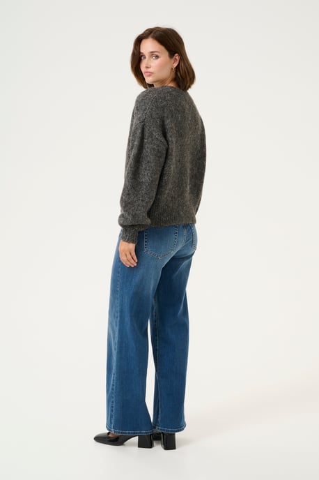 Pullover Loose fit dark grey - Image 2