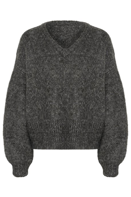 Pullover Loose fit dark grey - Image 4