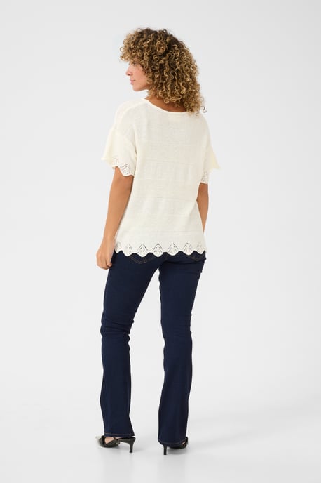 Pullover Straight fit white - Image 2
