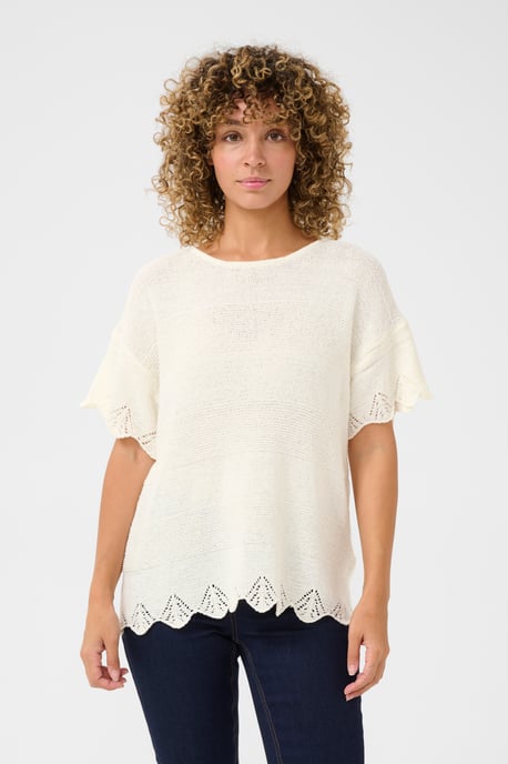 Pullover Straight fit white - Image 3