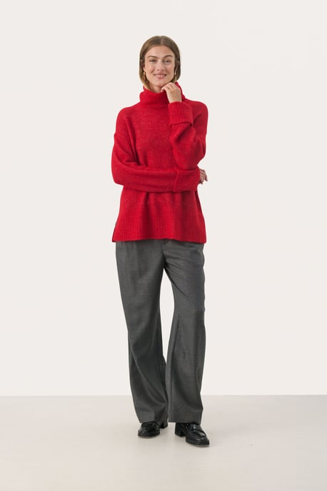 Pullover Loose fit red - Image 1