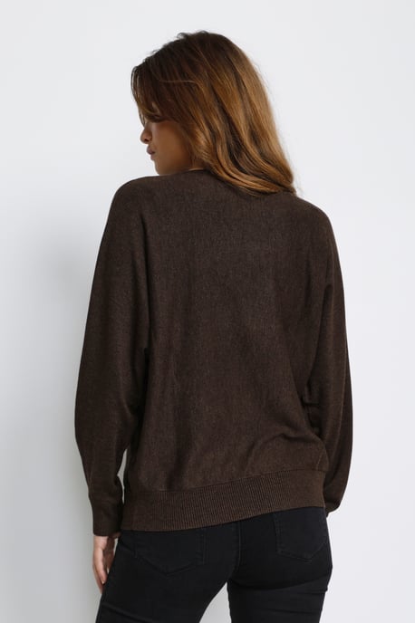 Pullover Oversize fit brown - Image 5