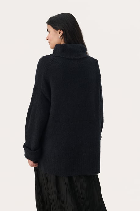 Pullover Loose fit navy - Image 3