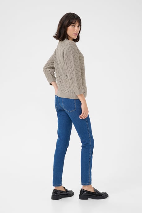 Pullover Loose fit light grey - Image 2