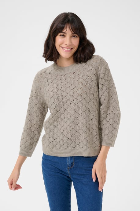 Pullover Loose fit light grey - Image 3