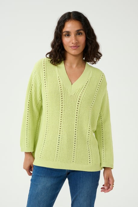 Pullover Loose fit green - Image 2