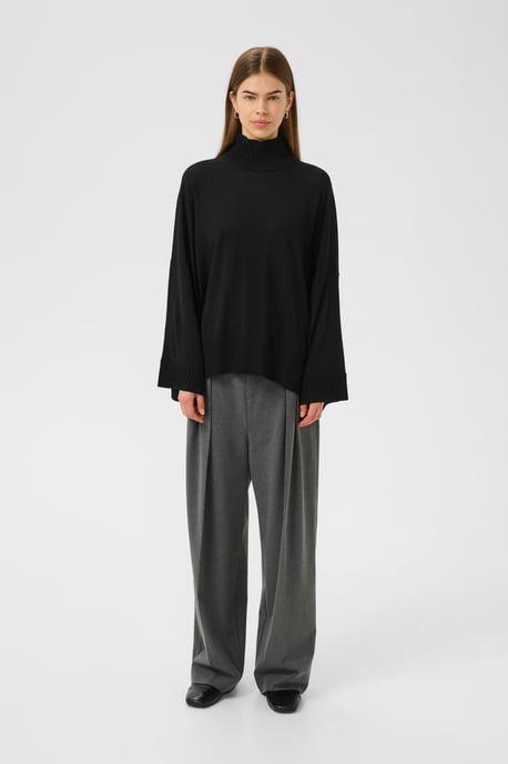 Pullover Relaxed fit black - Image 3