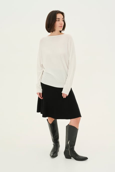 Pullover Oversize fit white - Image 2