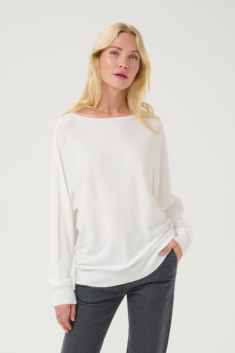 Pullover Oversize fit white - Image 4