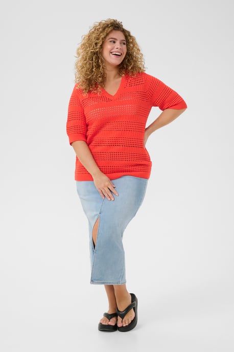 Pullover Loose fit red - Image 1