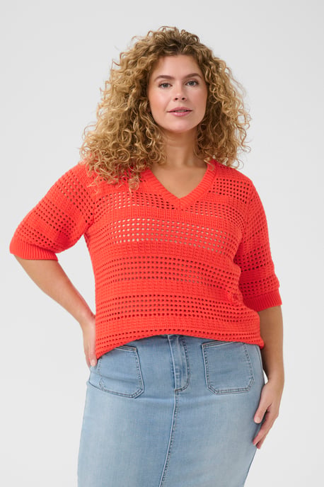 Pullover Loose fit red - Image 3