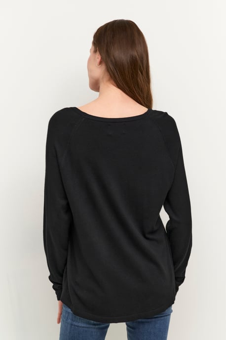Pullover Relaxed fit black - Image 5