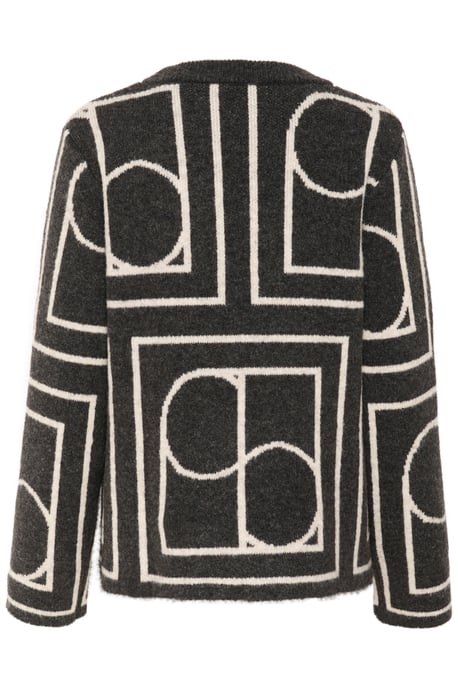 Pullover Regular fit black offwhite - Image 5