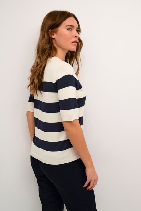 Pullover Regular fit blue white - Image 3