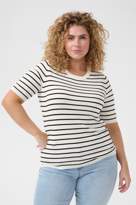 Pullover Regular fit black offwhite - Image 3