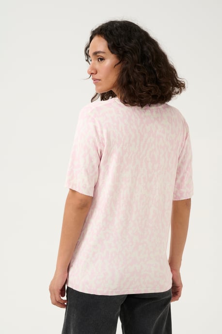 Pullover Regular fit pink white - Image 3