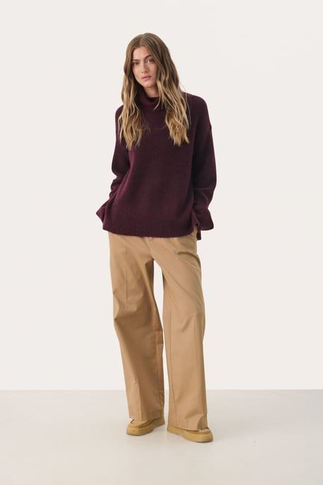 Pullover Loose fit wine - Image 2