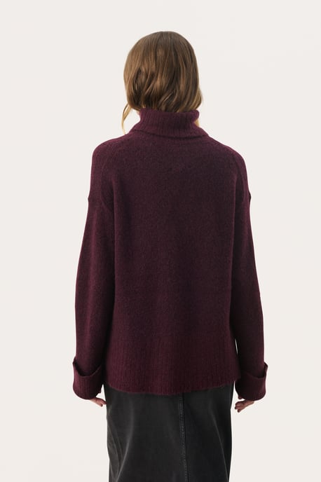 Pullover Loose fit wine - Image 4