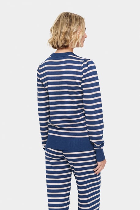 Pullover Regular fit blue white - Image 5