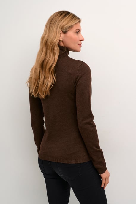 Pullover Slim/ Regular fit brown - Image 4