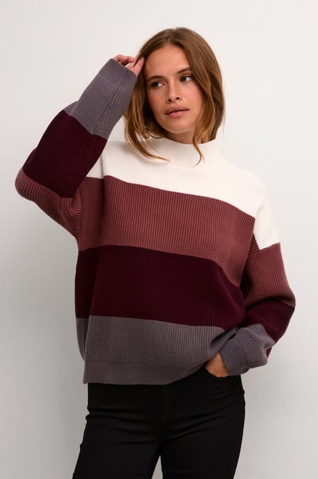 Pullover Oversize fit wine - Image 2