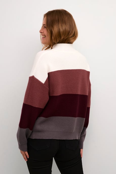 Pullover Oversize fit wine - Image 3